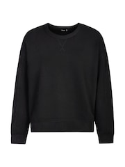 LOVALL Black Luxe Lounge Joggers and Sweatshirt Set - Image 4 of 5