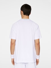 J.Lindeberg White Tennis Colten Tech T-Shirt - Image 2 of 7