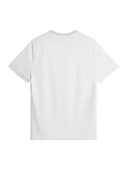 J.Lindeberg White Tennis Colten Tech T-Shirt - Image 7 of 7