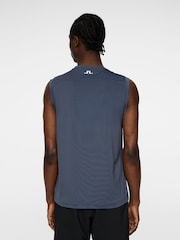 J.Lindeberg Navy Tennis Jack Sleeveless Vest - Image 2 of 7