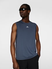 J.Lindeberg Navy Tennis Jack Sleeveless Vest - Image 4 of 7
