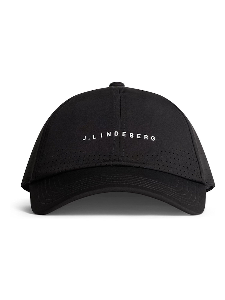 J.Lindeberg Black Tennis Chris Cap - Image 1 of 3
