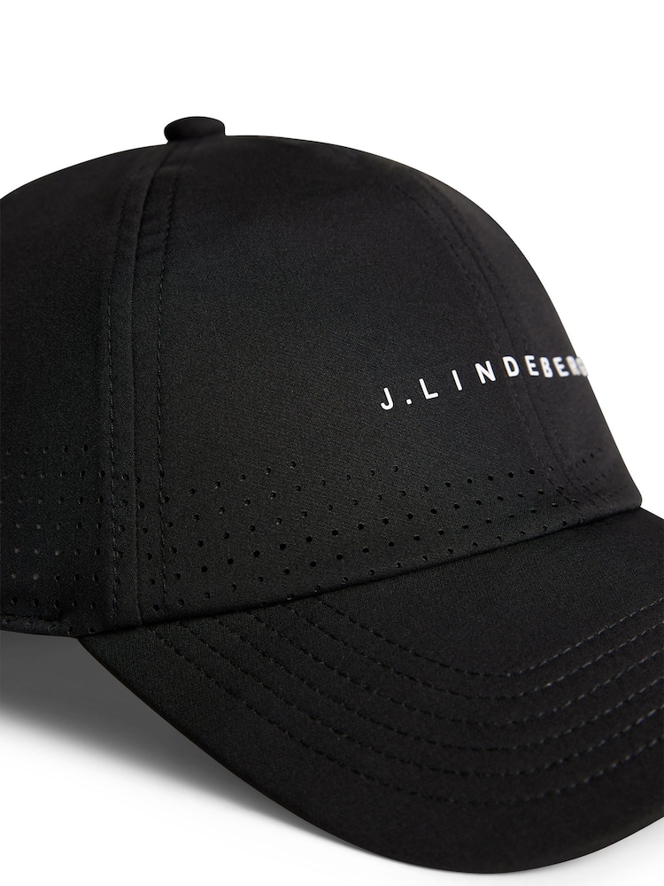 J.Lindeberg Black Tennis Chris Cap - Image 3 of 3