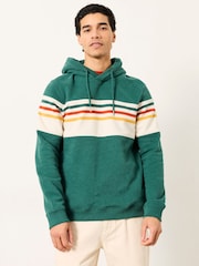 FatFace Brooke Jade Green Overhead Cut and Sew Hoodie - Image 2 of 7