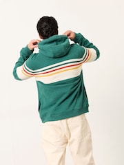 FatFace Brooke Jade Green Overhead Cut and Sew Hoodie - Image 3 of 7