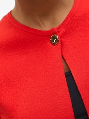 VERO MODA Short Sleeve One Button Cardigan - Imagem 4 de 4