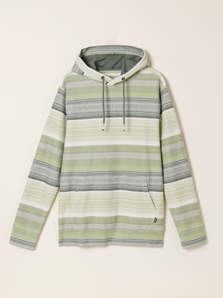 FatFace Trescowe Mint Green Overhead Hoodie - Image 6 of 6 FatFace Trescowe Mint Green Overhead Hoodie - Image 6 of 6