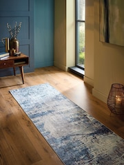 Origin Rug Collection. Ice Washable Arctic Scape Runner - Image 1 of 5