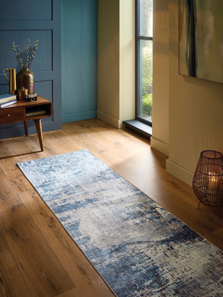 Origin Rug Collection. Ice Washable Arctic Scape Runner - Image 1 of 5