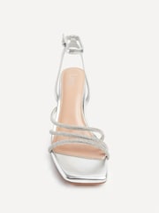 Linzi Glimmer Diamante Block Heel Sandals - Bild 4 von 5