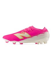 New Balance Pink Adults Furon Firm Ground Football Boots - Image 4 of 10