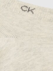 Calvin Klein Grey Ankle Socks 3 Pack - Image 3 of 3