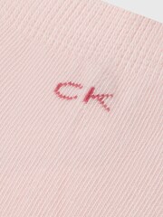 Calvin Klein Pink Ankle Socks 3 Pack - Image 3 of 3