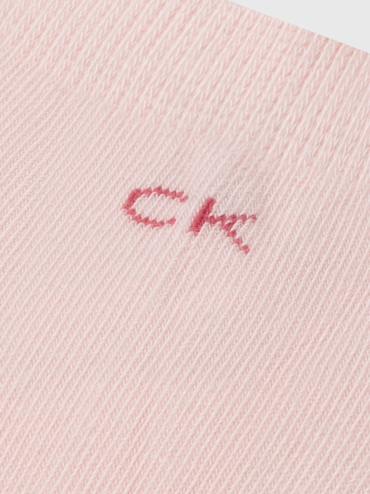 Calvin Klein Pink Ankle Socks 3 Pack - Image 3 of 3