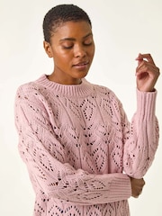 Roman Pink Chevy Knit Jumper - Image 2 of 5