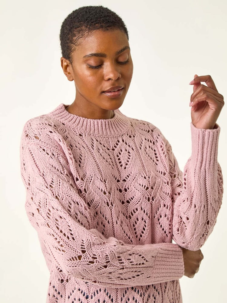 Roman Pink Chevy Knit Jumper - Image 2 of 5