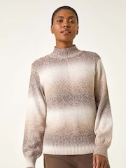 Roman Ombre Stripe de Jumper - Imagem 1 de 5