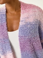 Roman Fluffy Stripe Longline Cardigan - Imagem 5 de 5