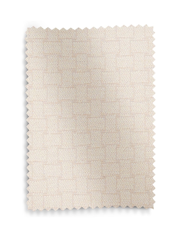 Cross Hatch Boucle Oyster Natural Clemmie Storage Accent Chair - Image 11 of 11 Cross Hatch Boucle Oyster Natural Clemmie Storage Accent Chair - Image 11 of 11