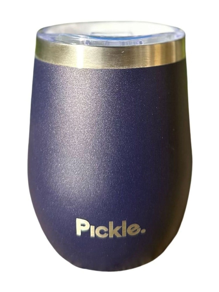 Pickle Picnic No Monday Blues Drinks Tumbler Travel Mug with Ceramic Inner - Image 1 of 4 Pickle Picnic No Monday Blues Drinks Tumbler Travel Mug with Ceramic Inner - Image 1 of 4