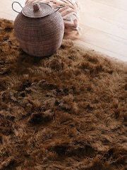 Origin Rug Collection. Mocha Glamour Deluxe Rug - Image 4 of 5