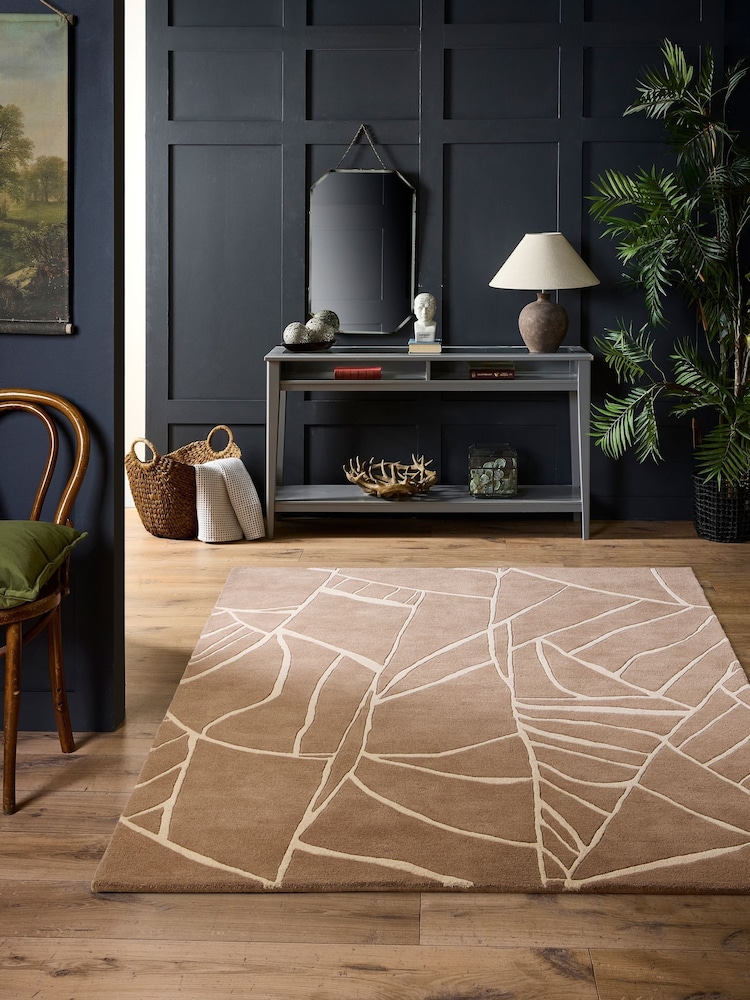 Origin Rug Collection. Stone Kintsugi Rug - Image 1 of 6
