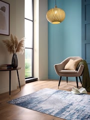Origin Rug Collection. Ice Washable Arctic Scape Rug - Image 1 of 5