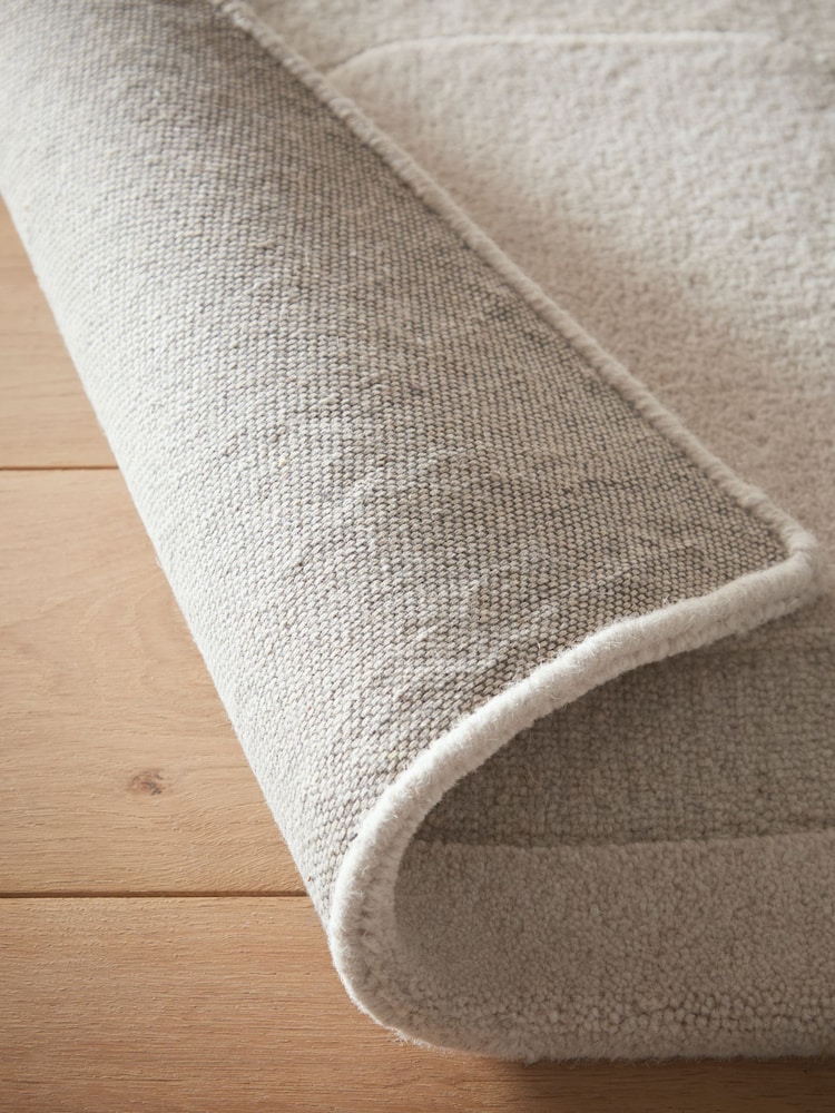 Origin Rug Collection. Oatmeal Sculptured Stone Rug - Image 2 of 5