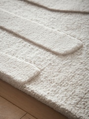 Origin Rug Collection. Oatmeal Sculptured Stone Rug - Image 3 of 5