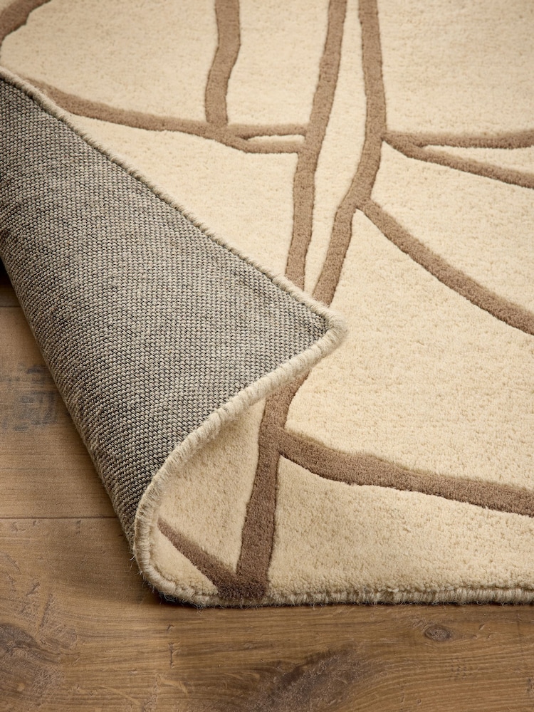 Origin Rug Collection. Cream Kintsugi Rug - Image 2 of 5