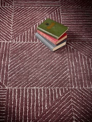 Origin Rug Collection. Berry Geometric Rug - Image 4 of 5