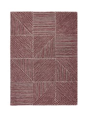 Origin Rug Collection. Berry Geometric Rug - Image 5 of 5