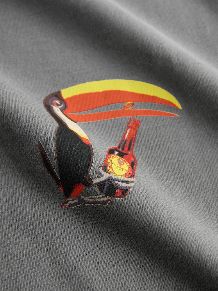 Grey Guinness Short Sleeve Pyjamas Set - Image 11 of 11