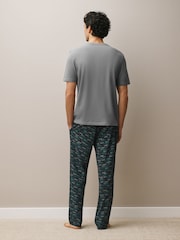 Grey Guinness Short Sleeve Pyjamas Set - Image 4 of 11