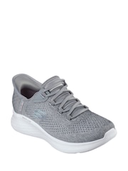 Skechers Grey Skech-Lite Pro Natural Trainer - Image 3 of 5