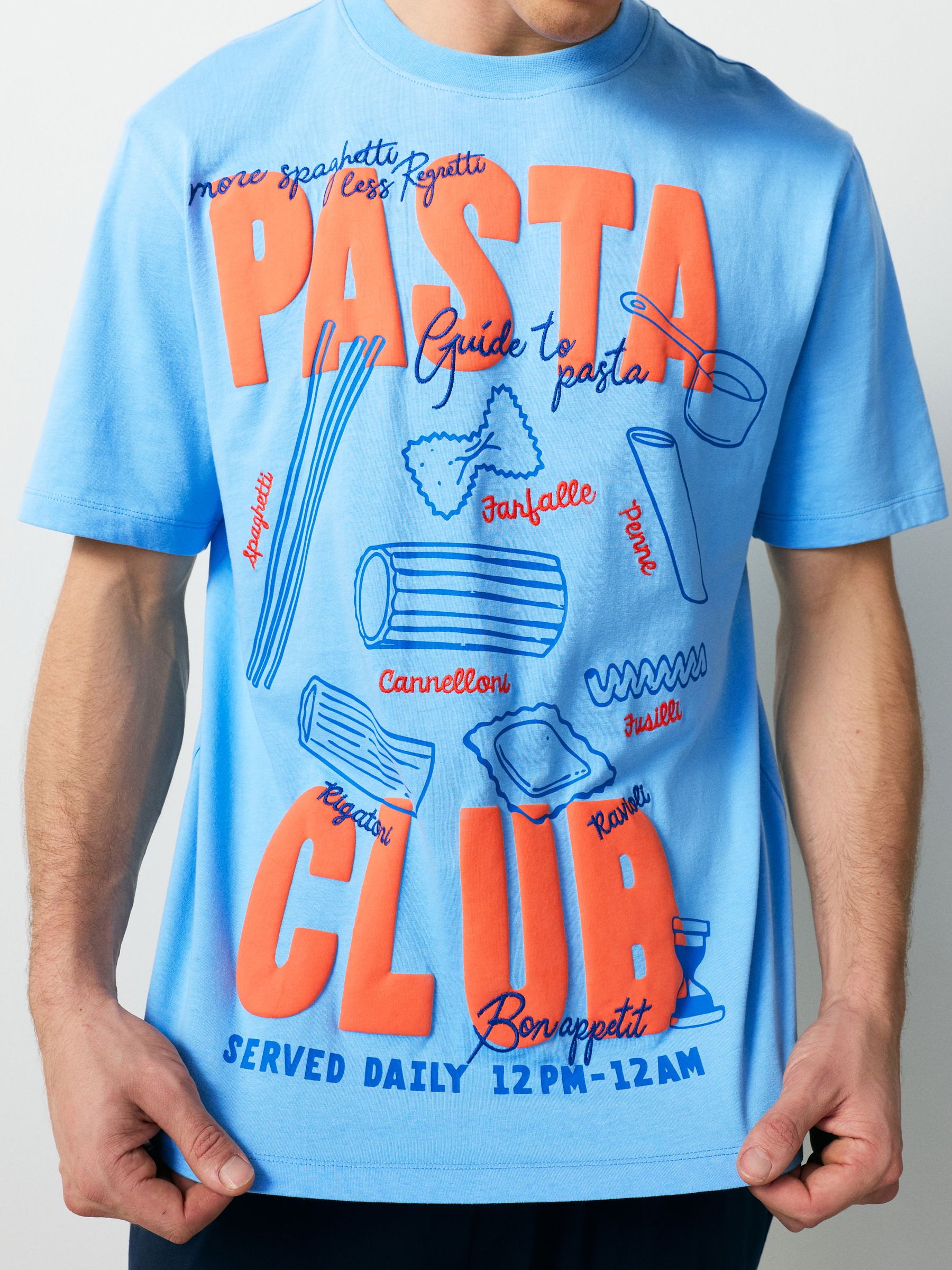 Buy Blue Graphic Short Sleeve Jersey Pyjamas Set from Next Romania
