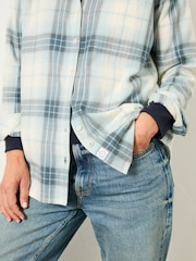 Azul - Camisa xadrez FatFace - Imagem 3 de 5