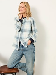 Azul - Camisa xadrez FatFace - Imagem 4 de 5