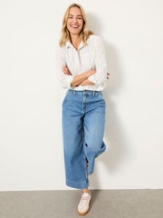 FatFace Olivia Ivory Petite Shirt - Image 3 of 6