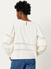 FatFace Ivory Petite Petite Honey Blouse - Image 2 of 7