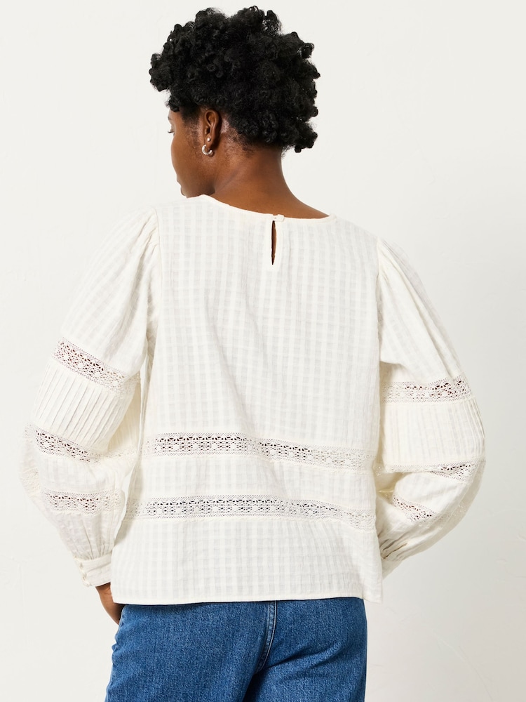 FatFace Ivory Petite Petite Honey Blouse - Image 2 of 7