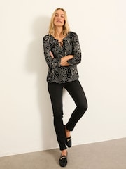 Black Mono Patchwork - Blusa de FatFace - Imagen 3 de 4