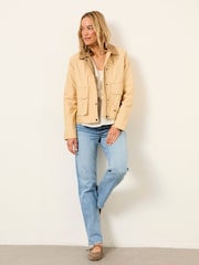 FatFace Carly White Petite Blouse - Image 4 of 5