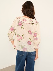 FatFace Carly Ivory Spring Floral Petite Blouse - Image 2 of 6