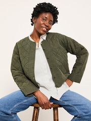 FatFace Skyla Ivory Petite Stripe Shirt - Image 5 of 6