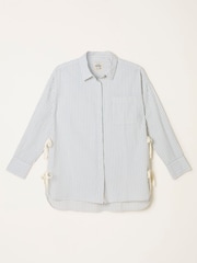 FatFace Skyla Ivory Petite Stripe Shirt - Image 6 of 6