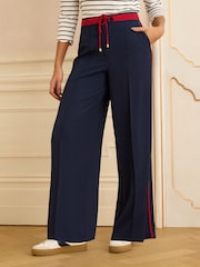 Love & Roses Navy Straight Leg Trousers - Image 3 of 4