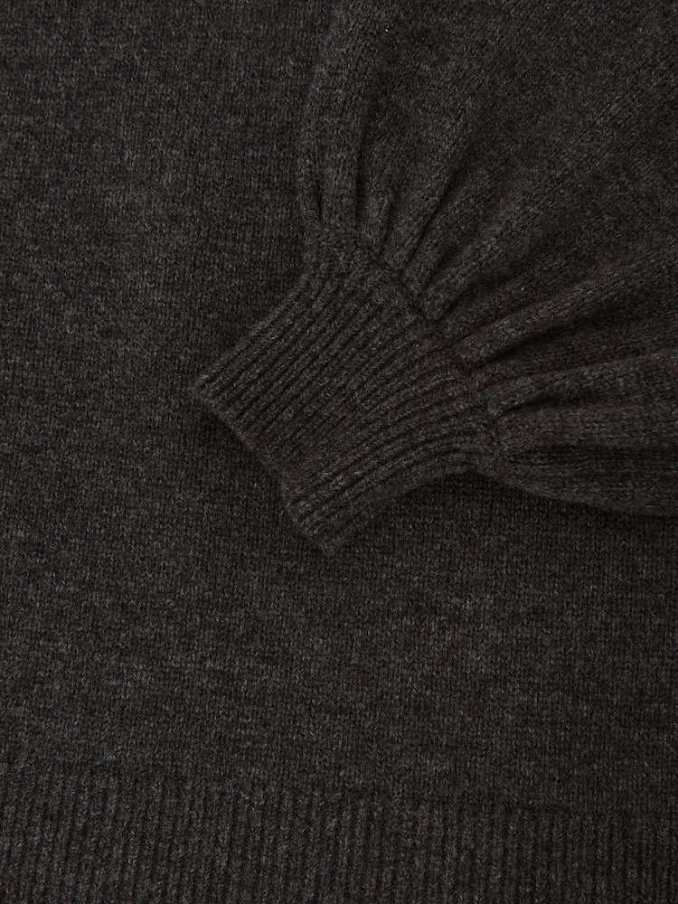Reiss Charcoal Grey Lily Reiss | Royal Ballet Batwing Jumper - Image 7 of 7 Reiss Charcoal Grey Lily Reiss | Royal Ballet Batwing Jumper - Image 7 of 7