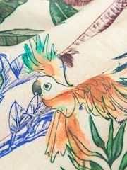 Parrot Print 100% Cotton Shopper Bag - Image 6 of 8