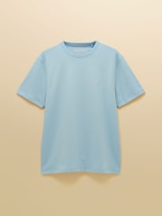 Joules Rugby Club Light Blue Crew Neck Cotton TShirt - Image 11 of 11